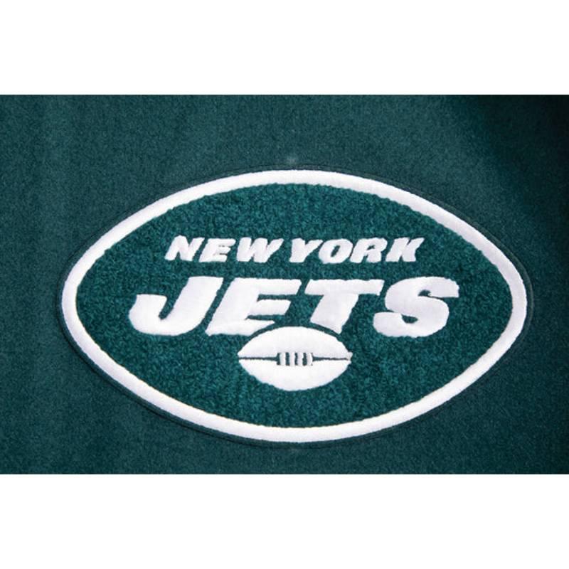 NFL公式 正規品 メンズ アウター スタジャン ジャケット ニューヨーク・ジェッツ NEW YORK JETSの画像