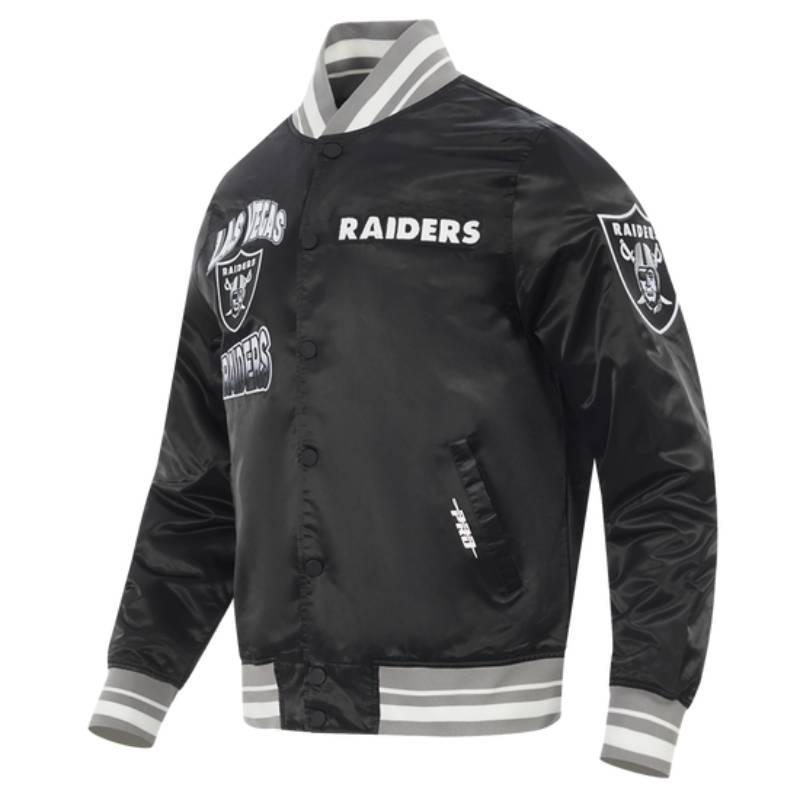 NFL公式 正規品 メンズ アウター スタジャン サテンジャケット