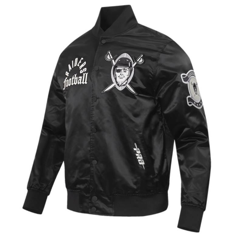 NFL公式 正規品 メンズ アウター スタジャン サテンジャケット