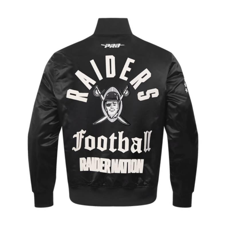 NFL公式 正規品 メンズ アウター スタジャン サテンジャケット