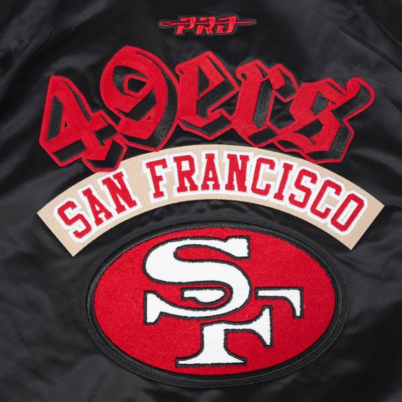 NFL公式 正規品 メンズ アウター スタジャン サテンジャケット