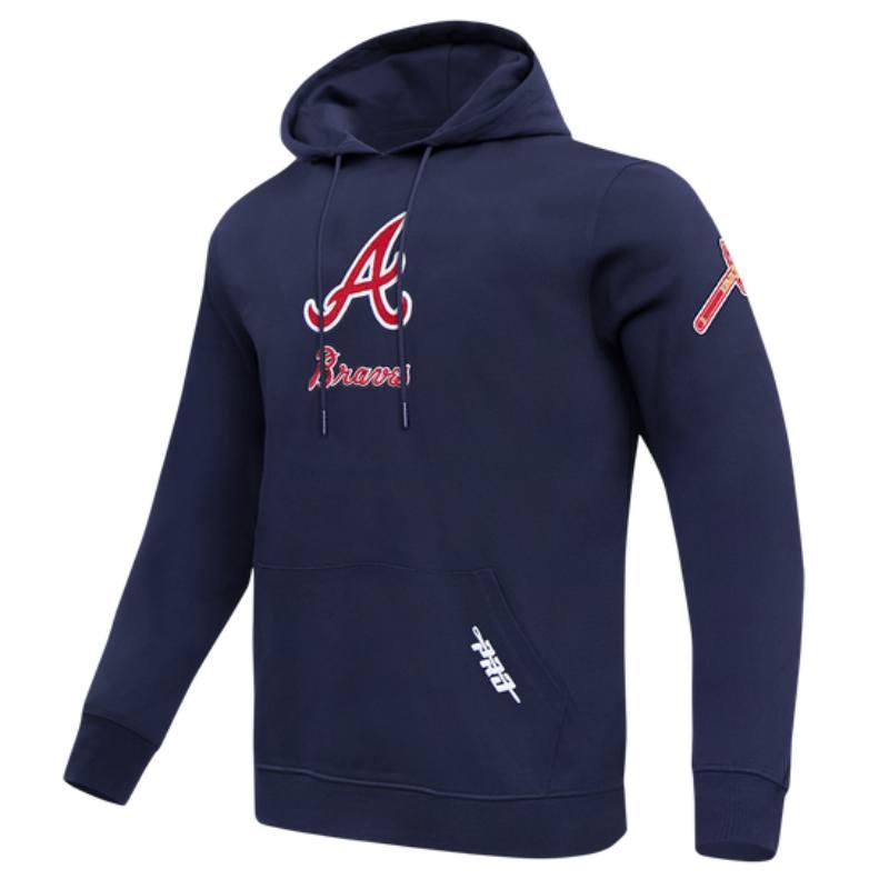 Pro Standard プロスタンダード MLB公式 メンズ パーカー フーディー 長袖トップス アトランタ・ブレーブス ATLANTA BRAVESの画像