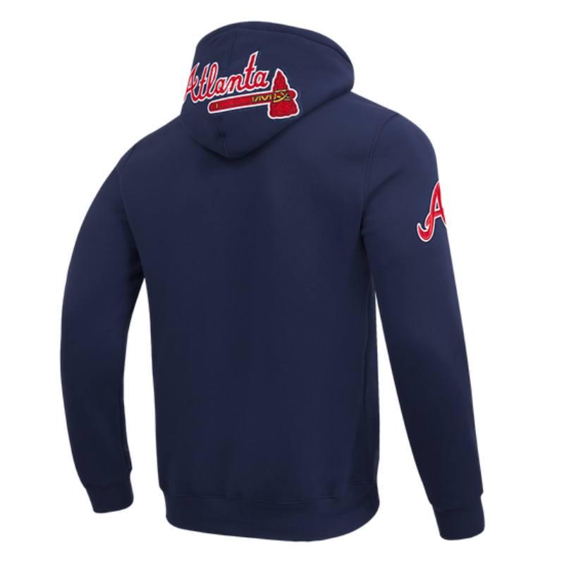 Pro Standard プロスタンダード MLB公式 メンズ パーカー フーディー 長袖トップス アトランタ・ブレーブス ATLANTA BRAVESの画像