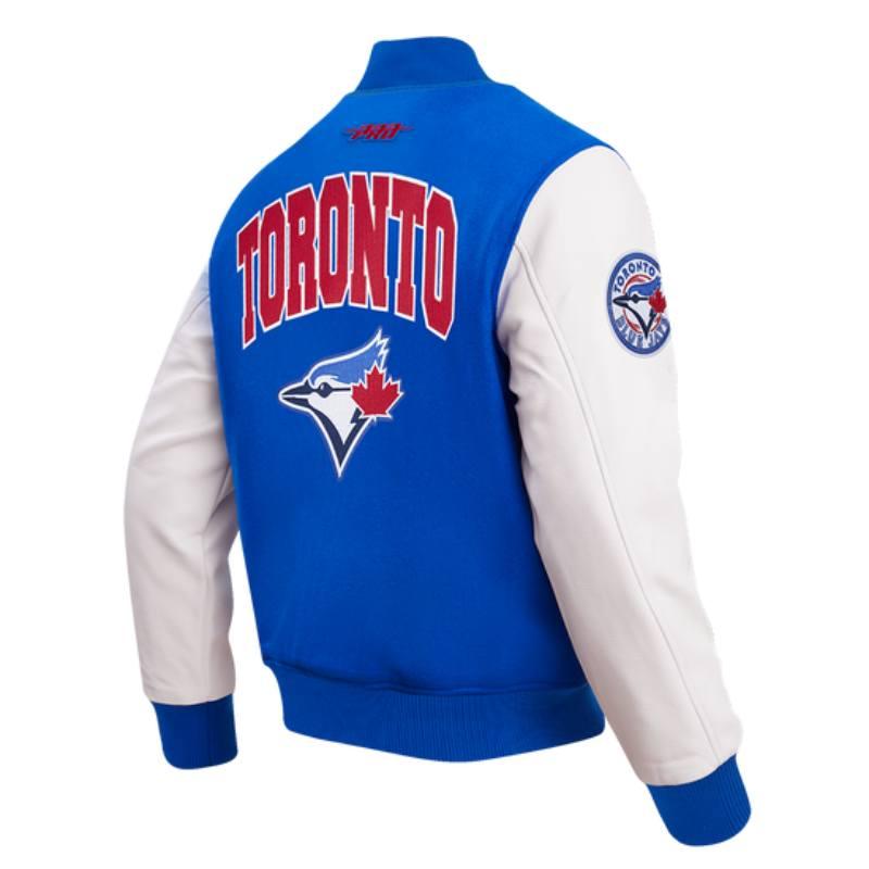 Pro Standard プロスタンダード MLB公式 正規品 メンズ スタジャン ジャケット ジャンパー トロント・ブルージェイズ 岡本和真 TORONTO BLUE JAYSの画像