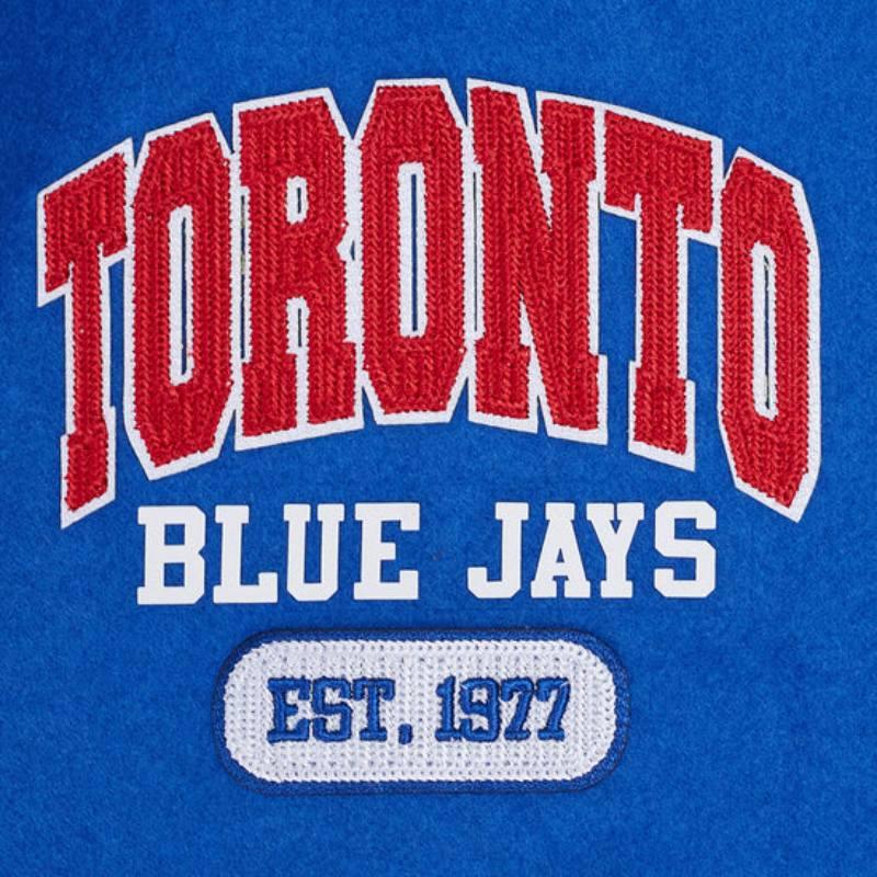 Pro Standard プロスタンダード MLB公式 正規品 メンズ スタジャン ジャケット ジャンパー トロント・ブルージェイズ 岡本和真 TORONTO BLUE JAYSの画像
