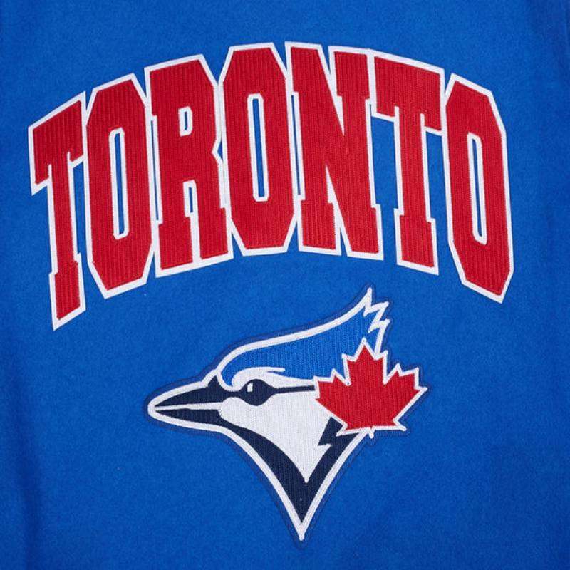 Pro Standard プロスタンダード MLB公式 正規品 メンズ スタジャン ジャケット ジャンパー トロント・ブルージェイズ 岡本和真 TORONTO BLUE JAYSの画像