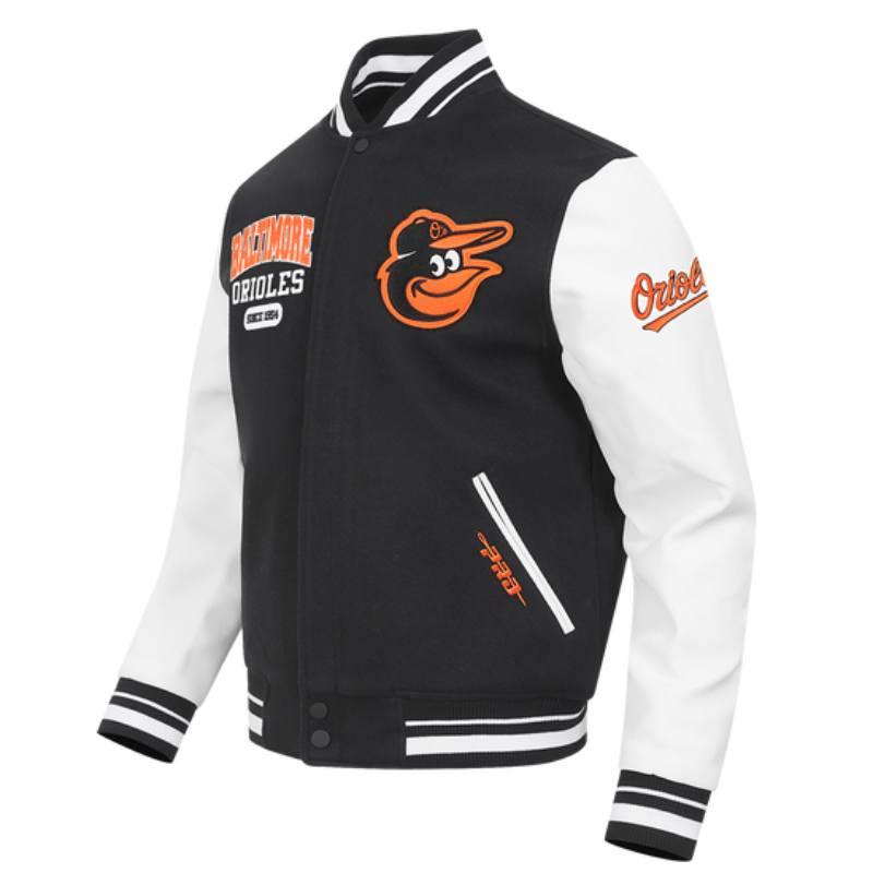 Pro Standard プロスタンダード MLB公式 正規品 メンズ スタジャン ジャケット ジャンパー ボルティモア・オリオールズ 菅野智之 BALTIMORE ORIOLESの画像