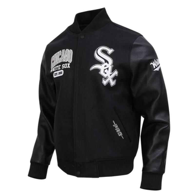 Pro Standard プロスタンダード MLB公式 正規品 メンズ スタジャン ジャケット ジャンパー シカゴ・ホワイトソックス 村上宗隆 CHICAGO WHITE SOXの画像