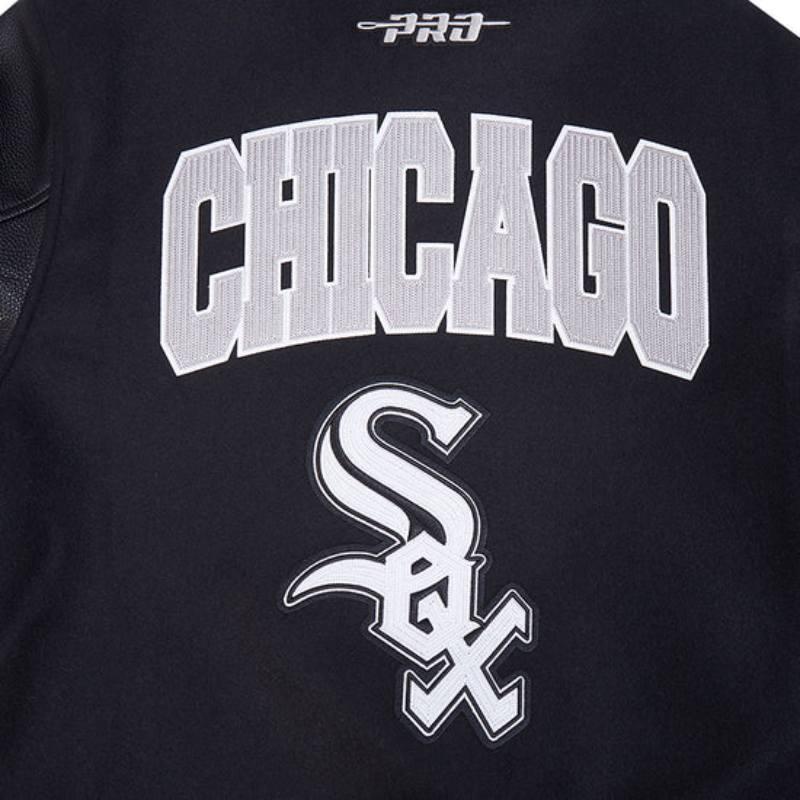Pro Standard プロスタンダード MLB公式 正規品 メンズ スタジャン ジャケット ジャンパー シカゴ・ホワイトソックス 村上宗隆 CHICAGO WHITE SOXの画像
