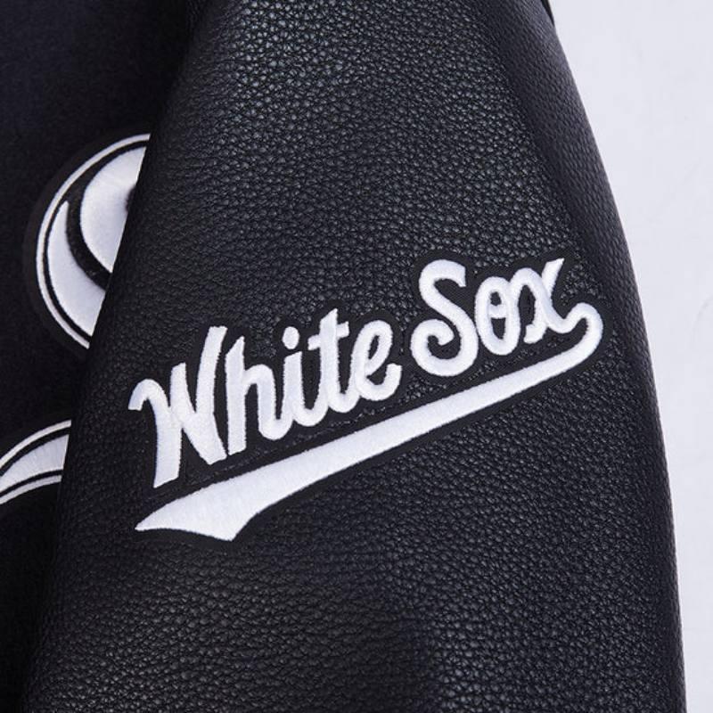 Pro Standard プロスタンダード MLB公式 正規品 メンズ スタジャン ジャケット ジャンパー シカゴ・ホワイトソックス 村上宗隆 CHICAGO WHITE SOXの画像