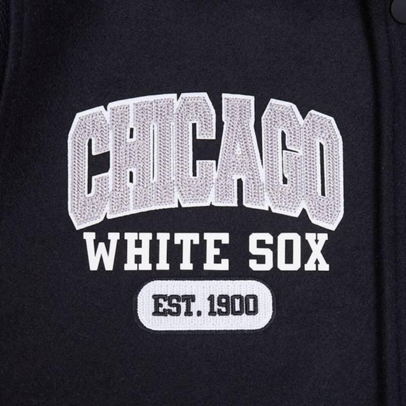Pro Standard プロスタンダード MLB公式 正規品 メンズ スタジャン ジャケット ジャンパー シカゴ・ホワイトソックス 村上宗隆 CHICAGO WHITE SOXの画像