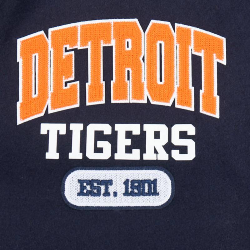 Pro Standard プロスタンダード MLB公式 正規品 メンズ スタジャン ジャケット ジャンパー デトロイト・タイガース DETROIT TIGERSの画像