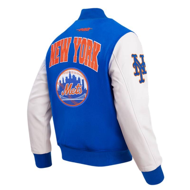Pro Standard プロスタンダード MLB公式 正規品 メンズ スタジャン ジャケット ジャンパー ニューヨーク・メッツ 千賀滉大 NEW YORK METSの画像