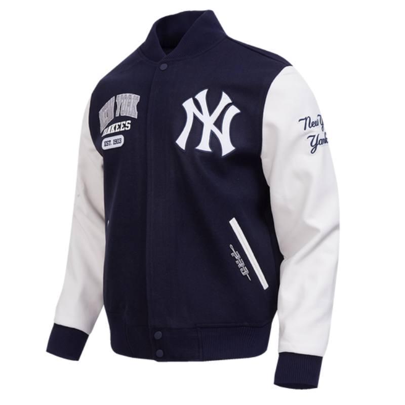 Pro Standard プロスタンダード MLB公式 正規品 メンズ スタジャン ジャケット ジャンパー ニューヨーク・ヤンキース ジャッジ NEW YORK YANKEESの画像