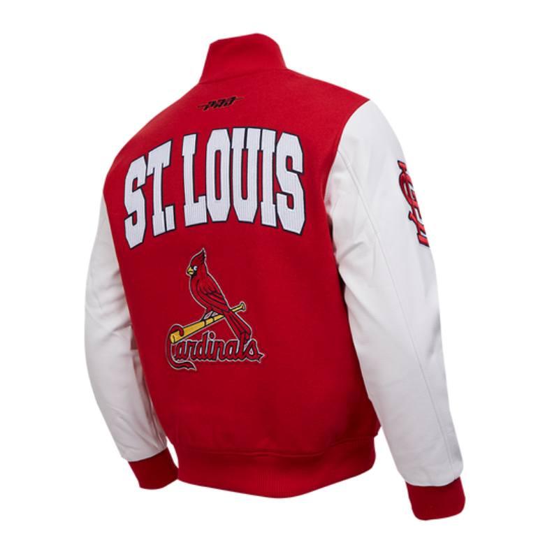Pro Standard プロスタンダード MLB公式 正規品 メンズ スタジャン ジャケット ジャンパー セントルイス・カージナルス ヌートバー ST. LOUIS CARDINALSの画像