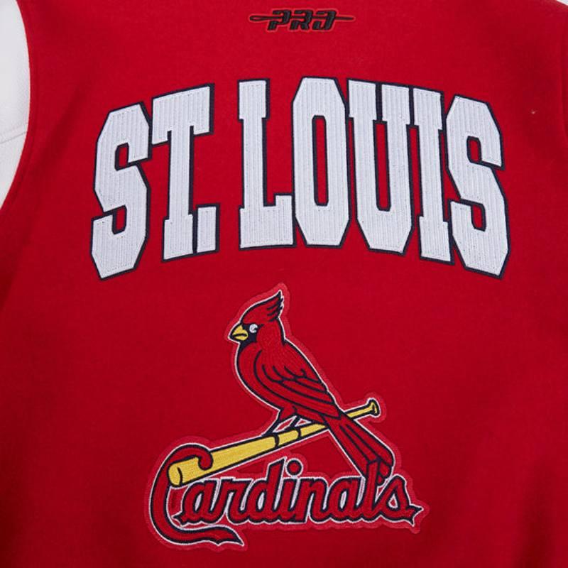 Pro Standard プロスタンダード MLB公式 正規品 メンズ スタジャン ジャケット ジャンパー セントルイス・カージナルス ヌートバー ST. LOUIS CARDINALSの画像