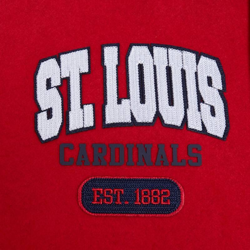 Pro Standard プロスタンダード MLB公式 正規品 メンズ スタジャン ジャケット ジャンパー セントルイス・カージナルス ヌートバー ST. LOUIS CARDINALSの画像