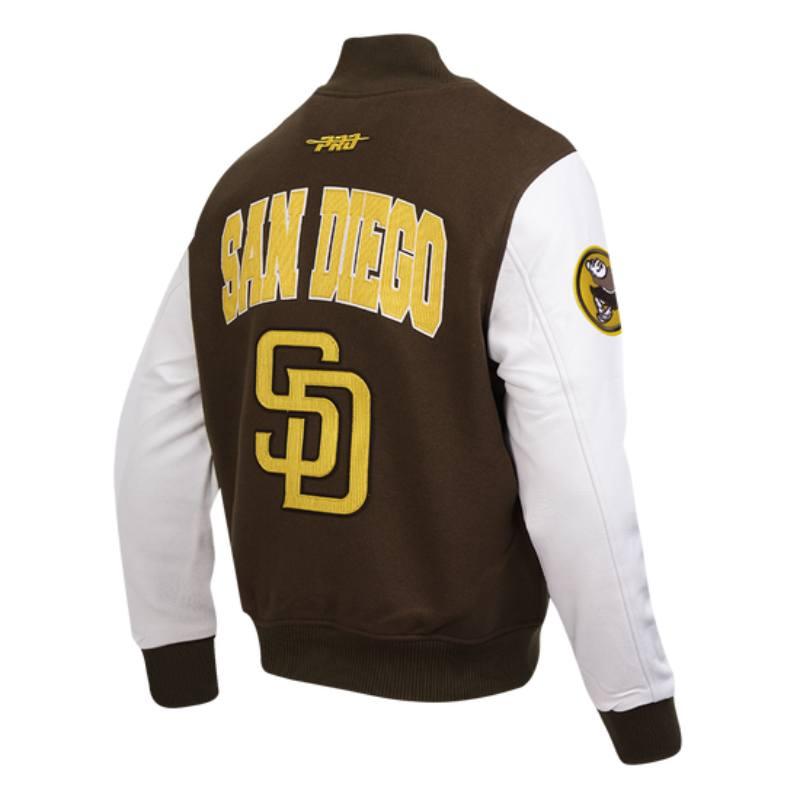 Pro Standard プロスタンダード MLB公式 正規品 メンズ スタジャン ジャケット ジャンパー サンディエゴ・パドレス ダルビッシュ有 SAN DIEGO PADRESの画像