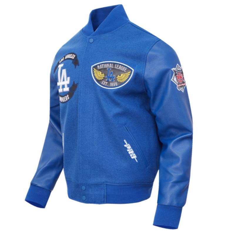 Pro Standard プロスタンダード MLB公式 正規品 メンズ スタジャン ジャケット ジャンパー 大谷翔平 ロサンゼルス・ドジャース LOS ANGELES DODGERSの画像