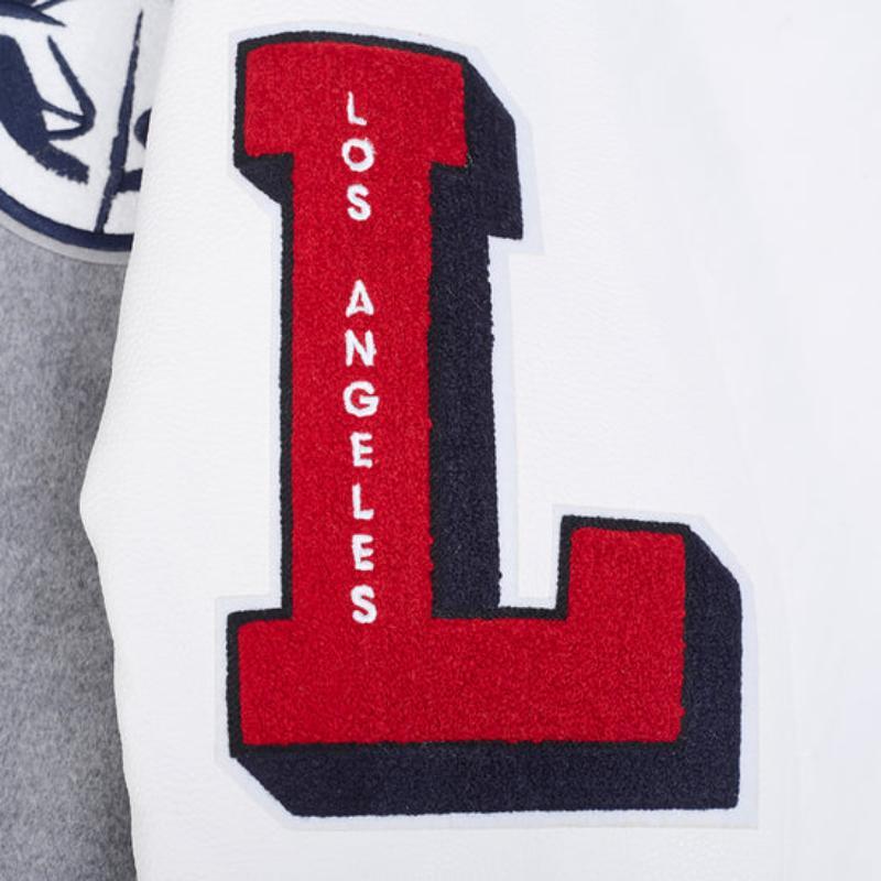 Pro Standard プロスタンダード NBA公式 正規品 メンズ スタジャン ジャケット ロサンゼルス・クリッパーズ カワイ・レナード LOS ANGELES CLIPPERSの画像