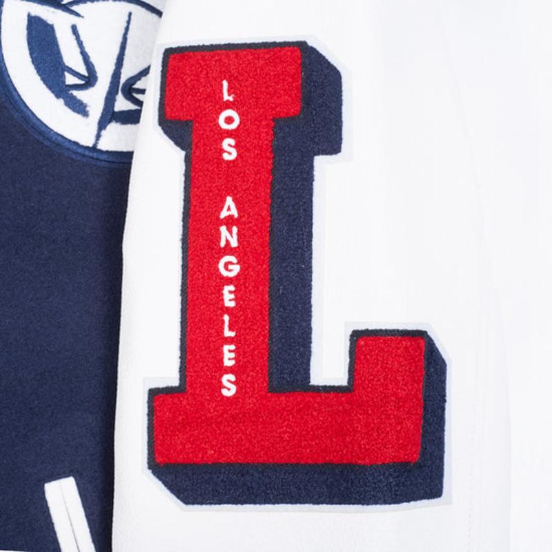 Pro Standard プロスタンダード NBA公式 正規品 メンズ スタジャン ジャケット ロサンゼルス・クリッパーズ カワイ・レナード LOS ANGELES CLIPPERSの画像