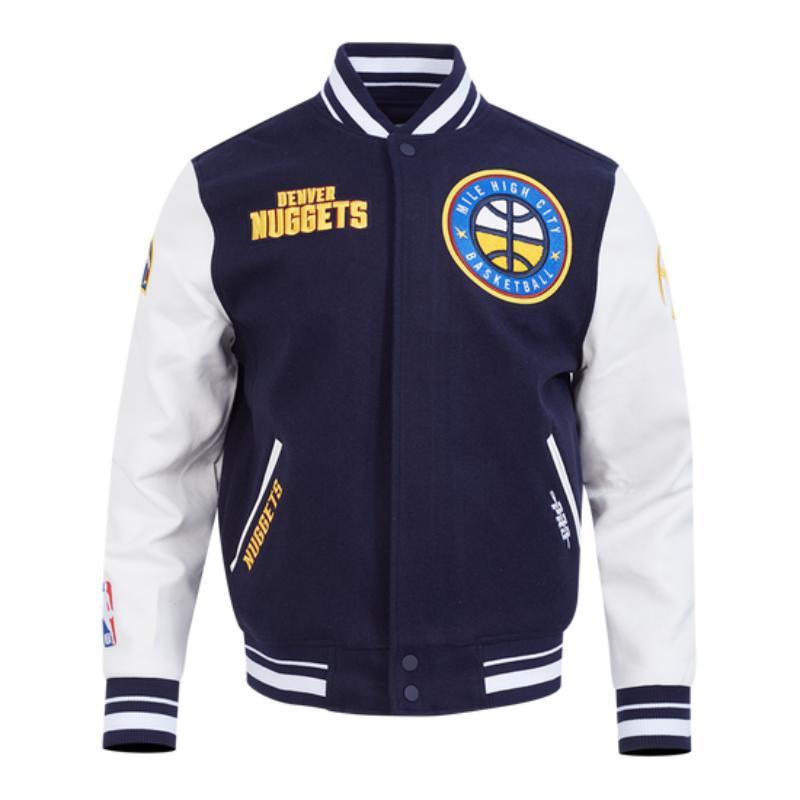 Pro Standard プロスタンダード NBA公式 正規品 メンズ スタジャン ジャケット デンバー・ナゲッツ 二コラ・ヨキッチ DENVER NUGGETSの画像