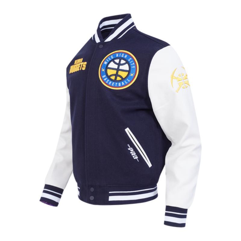 Pro Standard プロスタンダード NBA公式 正規品 メンズ スタジャン ジャケット デンバー・ナゲッツ 二コラ・ヨキッチ DENVER NUGGETSの画像