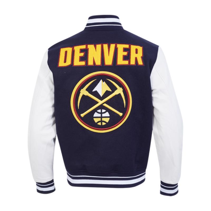 Pro Standard プロスタンダード NBA公式 正規品 メンズ スタジャン ジャケット デンバー・ナゲッツ 二コラ・ヨキッチ DENVER NUGGETSの画像