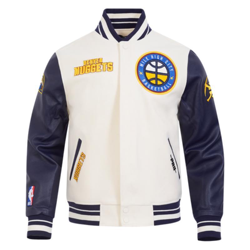 Pro Standard プロスタンダード NBA公式 正規品 メンズ スタジャン ジャケット デンバー・ナゲッツ 二コラ・ヨキッチ DENVER NUGGETSの画像