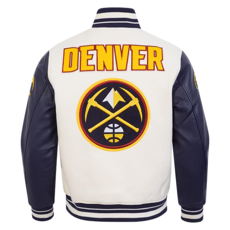 Pro Standard プロスタンダード NBA公式 正規品 メンズ スタジャン ジャケット デンバー・ナゲッツ 二コラ・ヨキッチ DENVER NUGGETSの画像