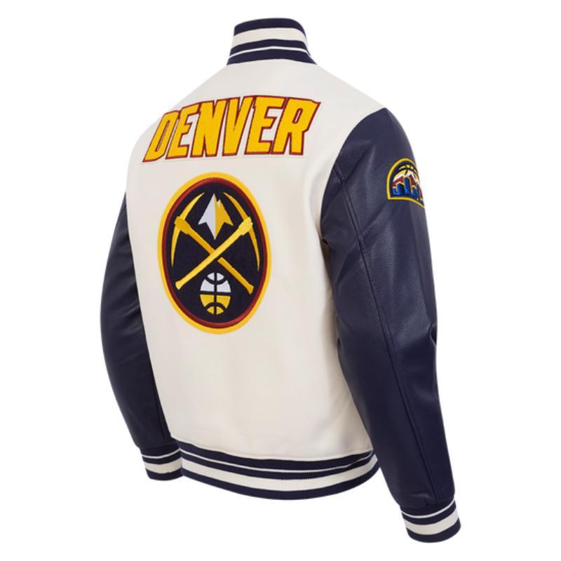 Pro Standard プロスタンダード NBA公式 正規品 メンズ スタジャン ジャケット デンバー・ナゲッツ 二コラ・ヨキッチ DENVER NUGGETSの画像