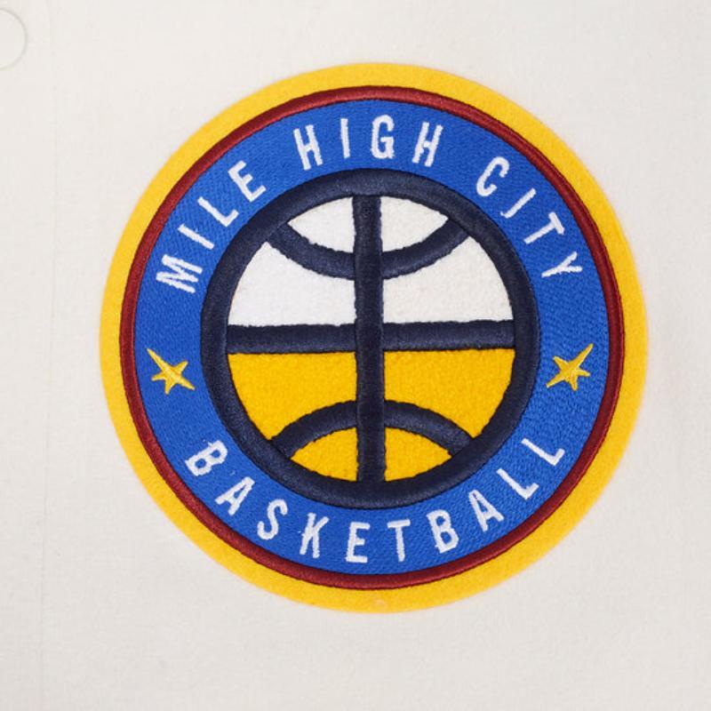 Pro Standard プロスタンダード NBA公式 正規品 メンズ スタジャン ジャケット デンバー・ナゲッツ 二コラ・ヨキッチ DENVER NUGGETSの画像