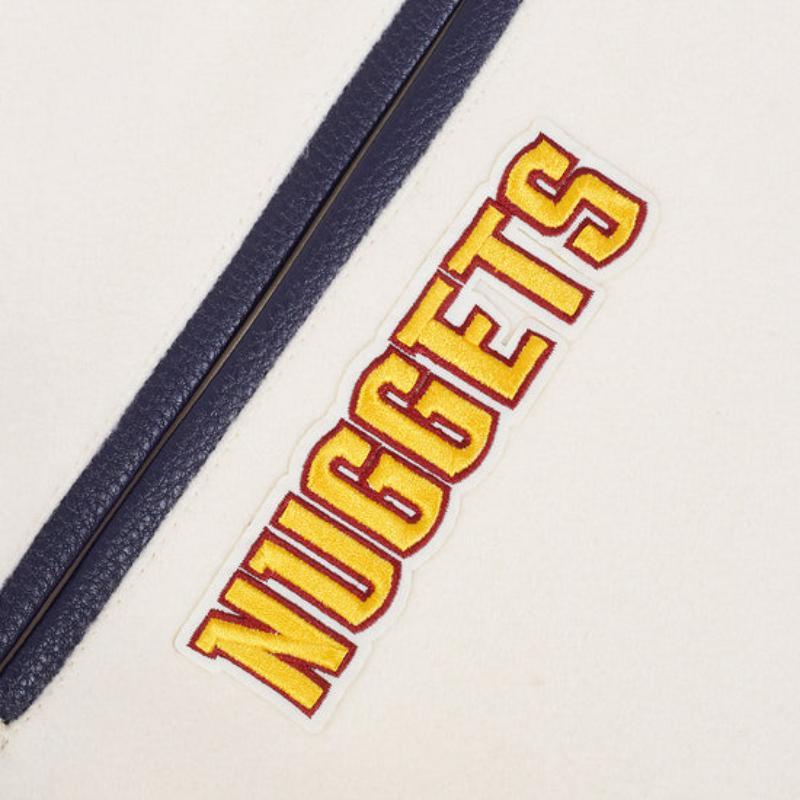 Pro Standard プロスタンダード NBA公式 正規品 メンズ スタジャン ジャケット デンバー・ナゲッツ 二コラ・ヨキッチ DENVER NUGGETSの画像