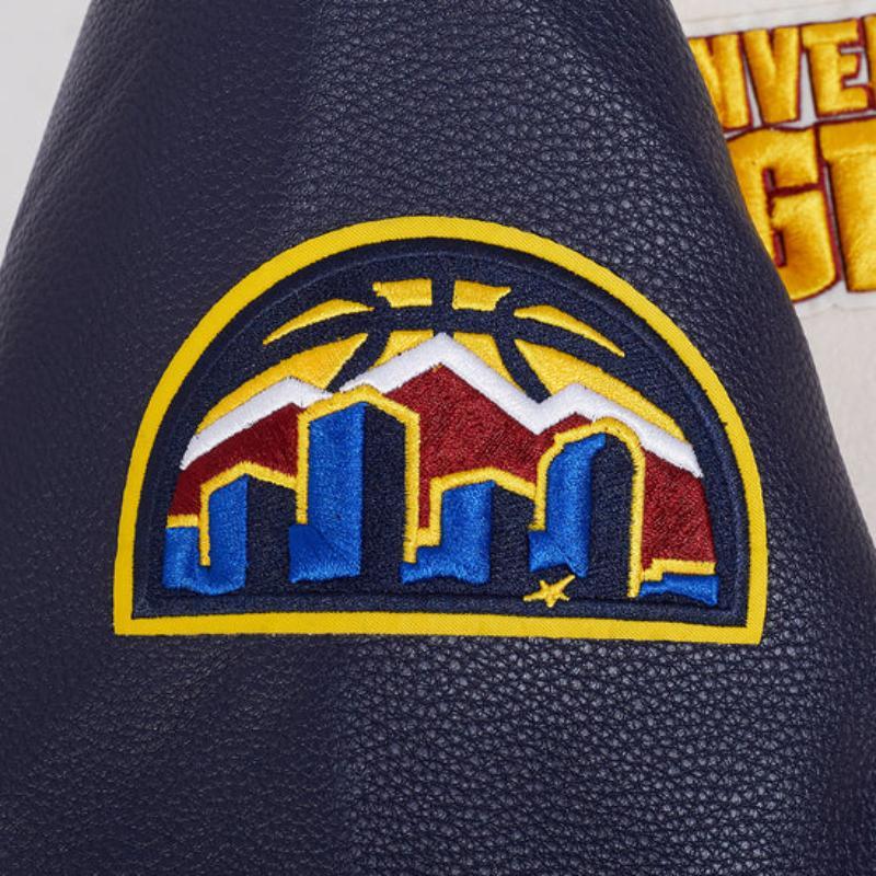 Pro Standard プロスタンダード NBA公式 正規品 メンズ スタジャン ジャケット デンバー・ナゲッツ 二コラ・ヨキッチ DENVER NUGGETSの画像