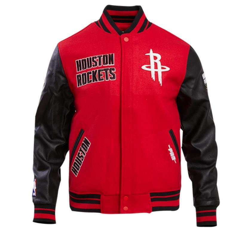 Pro Standard プロスタンダード NBA公式 正規品 メンズ スタジャン ジャケット ヒューストン・ロケッツ ケビン・デュラント HOUSTON ROCKETSの画像