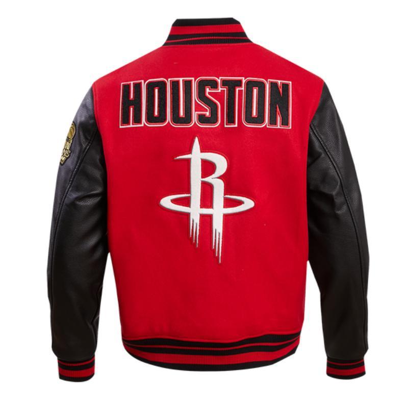 Pro Standard プロスタンダード NBA公式 正規品 メンズ スタジャン ジャケット ヒューストン・ロケッツ ケビン・デュラント HOUSTON ROCKETSの画像