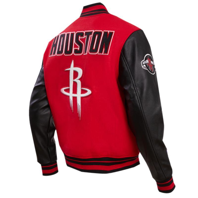 Pro Standard プロスタンダード NBA公式 正規品 メンズ スタジャン ジャケット ヒューストン・ロケッツ ケビン・デュラント HOUSTON ROCKETSの画像
