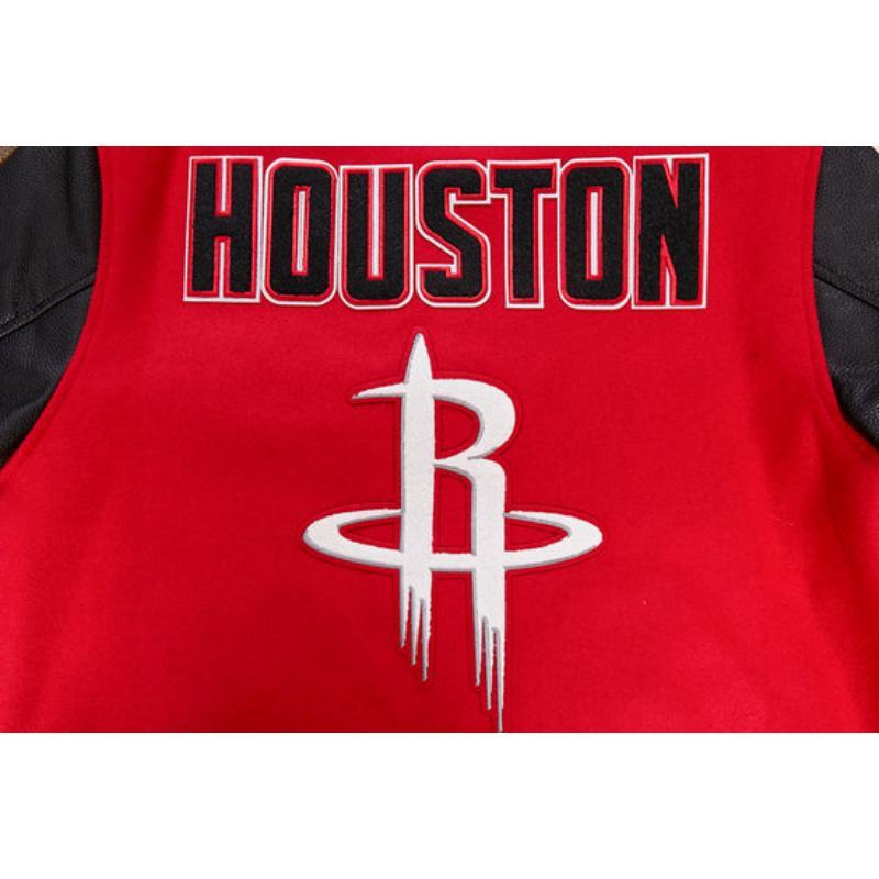 Pro Standard プロスタンダード NBA公式 正規品 メンズ スタジャン ジャケット ヒューストン・ロケッツ ケビン・デュラント HOUSTON ROCKETSの画像