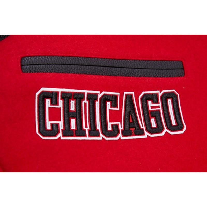 Pro Standard プロスタンダード NBA公式 正規品 メンズ スタジャン ジャケット シカゴ・ブルズ CHICAGO BULLSの画像