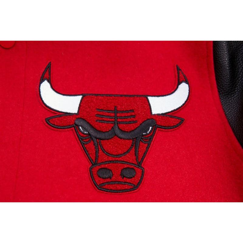 Pro Standard プロスタンダード NBA公式 正規品 メンズ スタジャン ジャケット シカゴ・ブルズ CHICAGO BULLSの画像