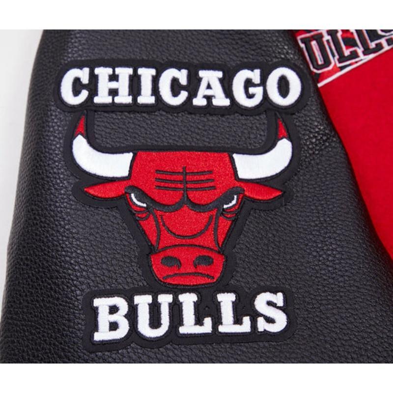 Pro Standard プロスタンダード NBA公式 正規品 メンズ スタジャン ジャケット シカゴ・ブルズ CHICAGO BULLSの画像