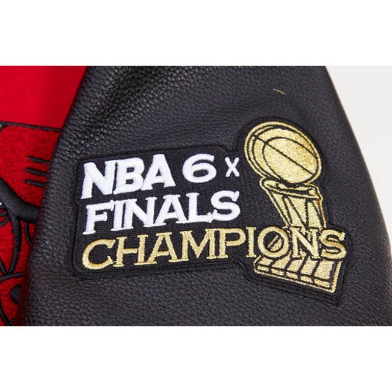 Pro Standard プロスタンダード NBA公式 正規品 メンズ スタジャン ジャケット シカゴ・ブルズ CHICAGO BULLSの画像