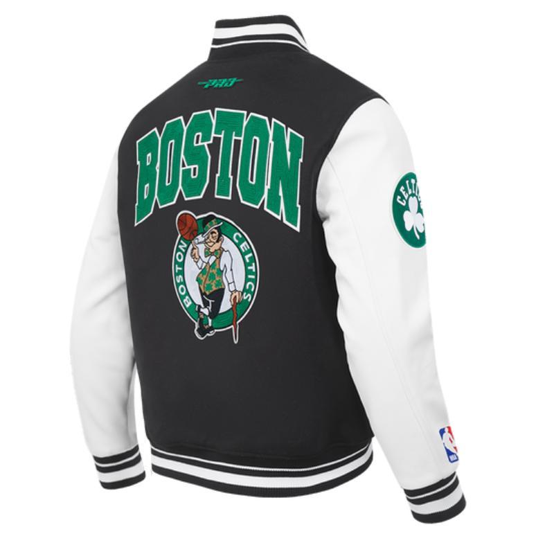 Pro Standard プロスタンダード NBA公式 正規品 メンズ スタジャン ジャケット ボストン・セルティックス BOSTON CELTICSの画像