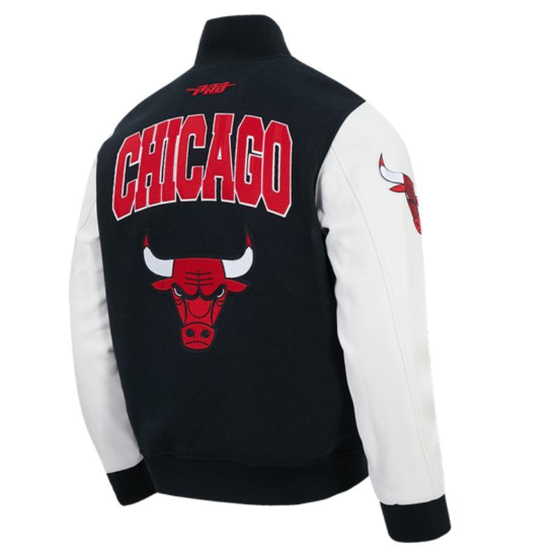 Pro Standard プロスタンダード NBA公式 正規品 メンズ スタジャン ジャケット シカゴ・ブルズ CHICAGO BULLSの画像