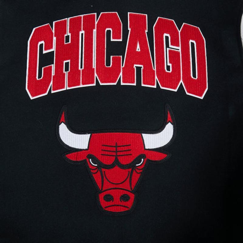 Pro Standard プロスタンダード NBA公式 正規品 メンズ スタジャン ジャケット シカゴ・ブルズ CHICAGO BULLSの画像