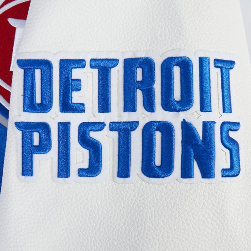 Pro Standard プロスタンダード NBA公式 正規品 メンズ スタジャン ジャケット デトロイト・ピストンズ DETROIT PISTONSの画像