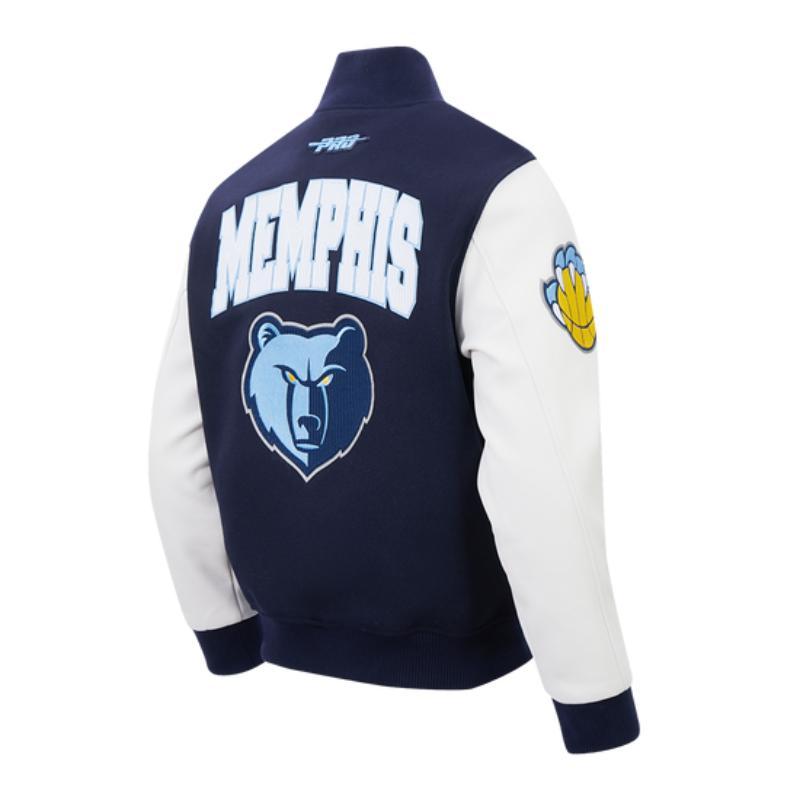 Pro Standard プロスタンダード NBA公式 正規品 メンズ スタジャン ジャケット メンフィス・グリズリーズ ジャ・モラント MEMPHIS GRIZZLIESの画像