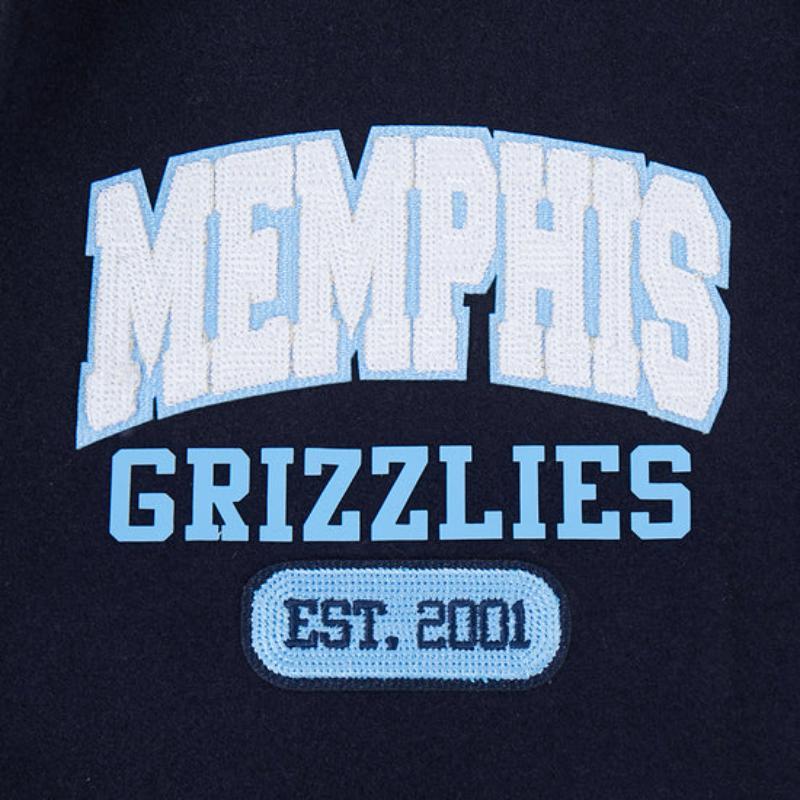 Pro Standard プロスタンダード NBA公式 正規品 メンズ スタジャン ジャケット メンフィス・グリズリーズ ジャ・モラント MEMPHIS GRIZZLIESの画像