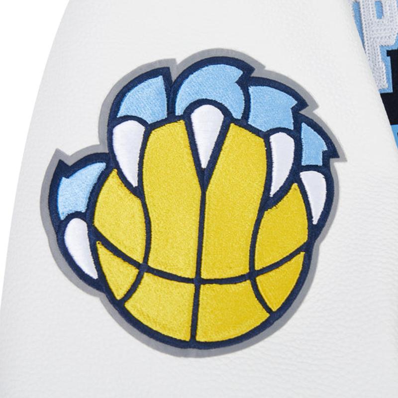 Pro Standard プロスタンダード NBA公式 正規品 メンズ スタジャン ジャケット メンフィス・グリズリーズ ジャ・モラント MEMPHIS GRIZZLIESの画像