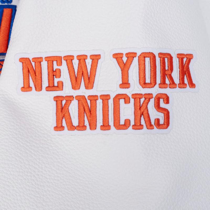 Pro Standard プロスタンダード NBA公式 正規品 メンズ スタジャン ジャケット ニューヨーク・ニックス NEW YORK KNICKSの画像